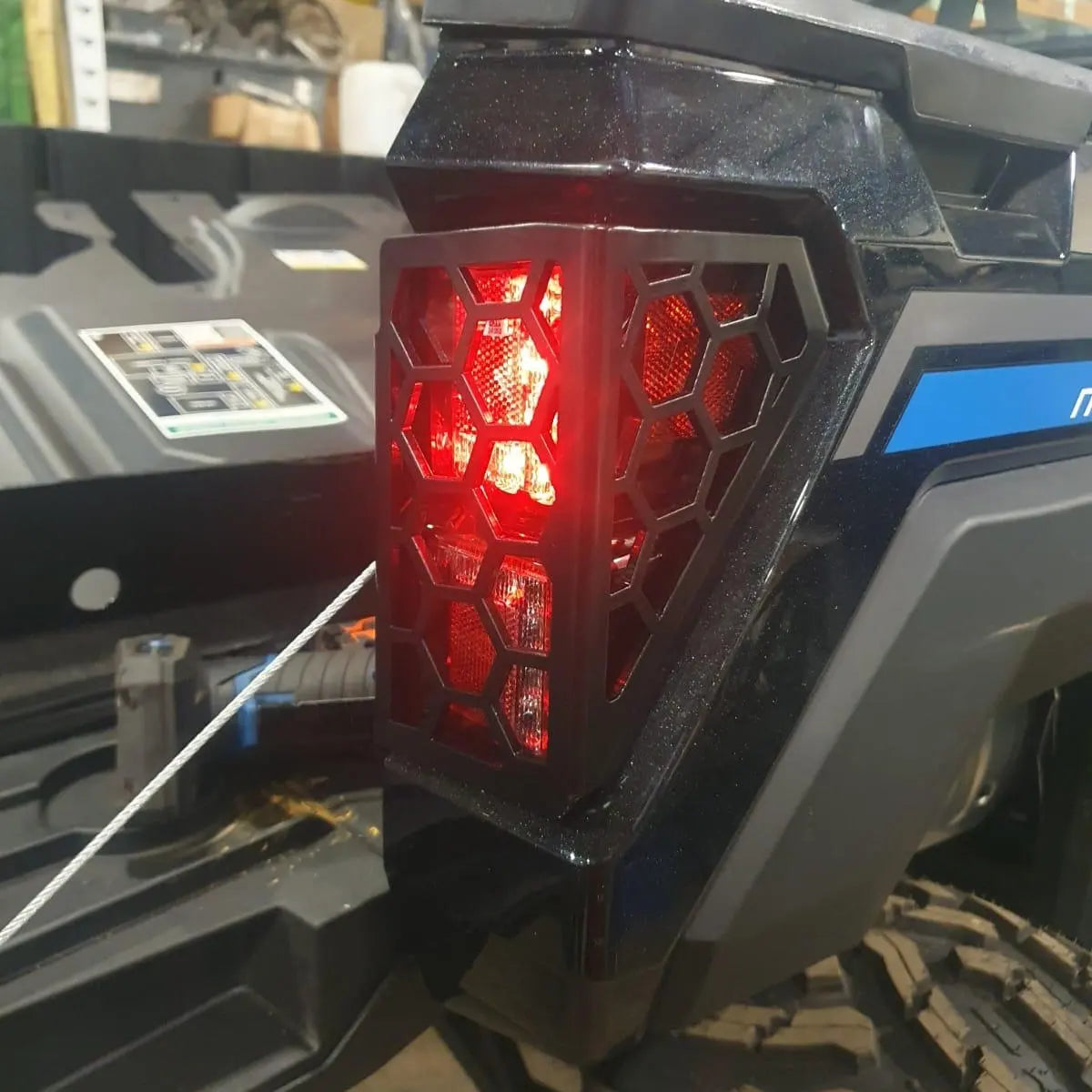 Polaris Ranger Diesel/1000XP Aluminium light guards