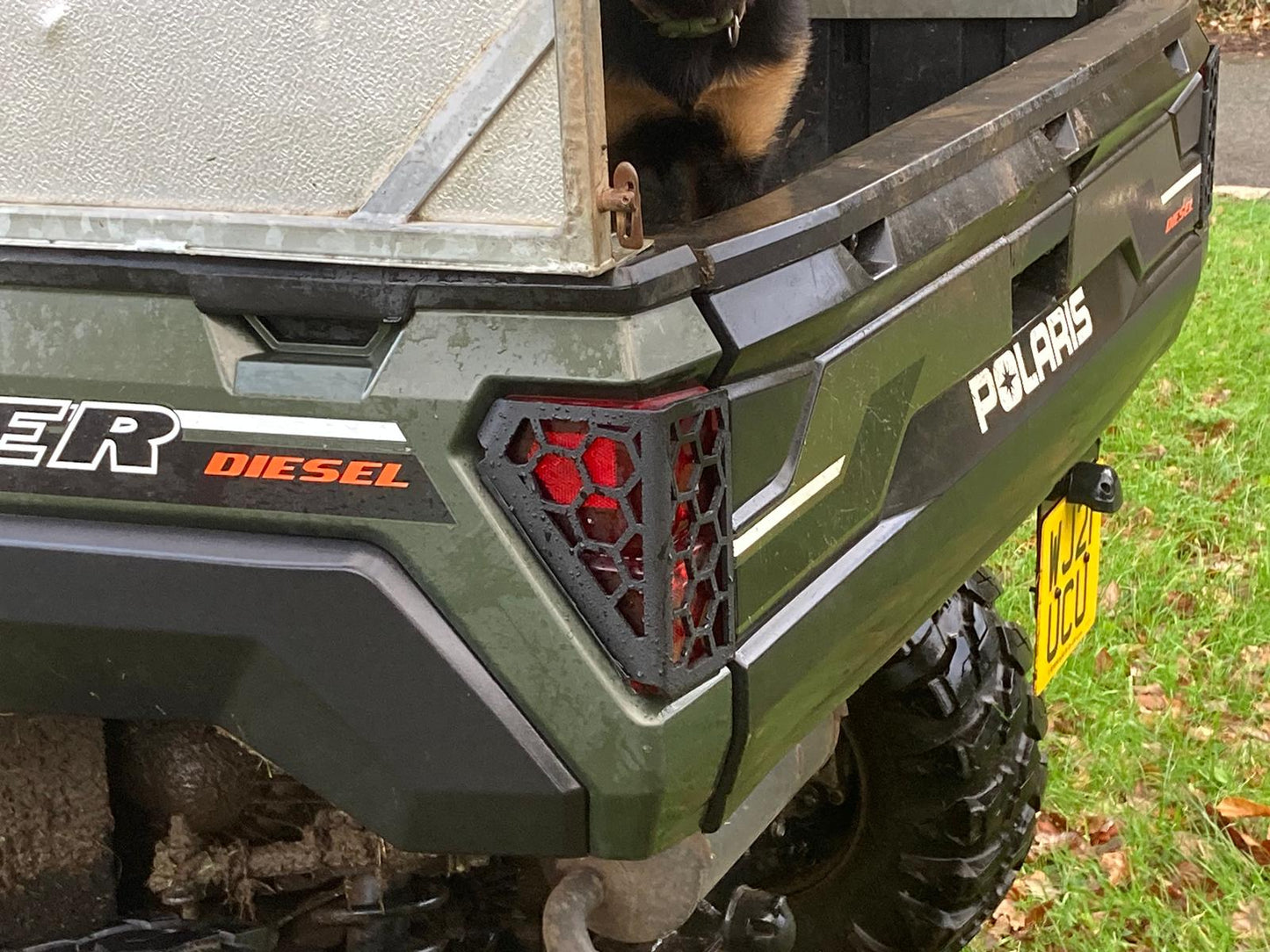 Polaris Ranger Diesel/1000XP Aluminium light guards